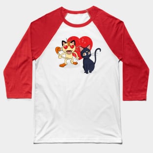 Cat Match Baseball T-Shirt